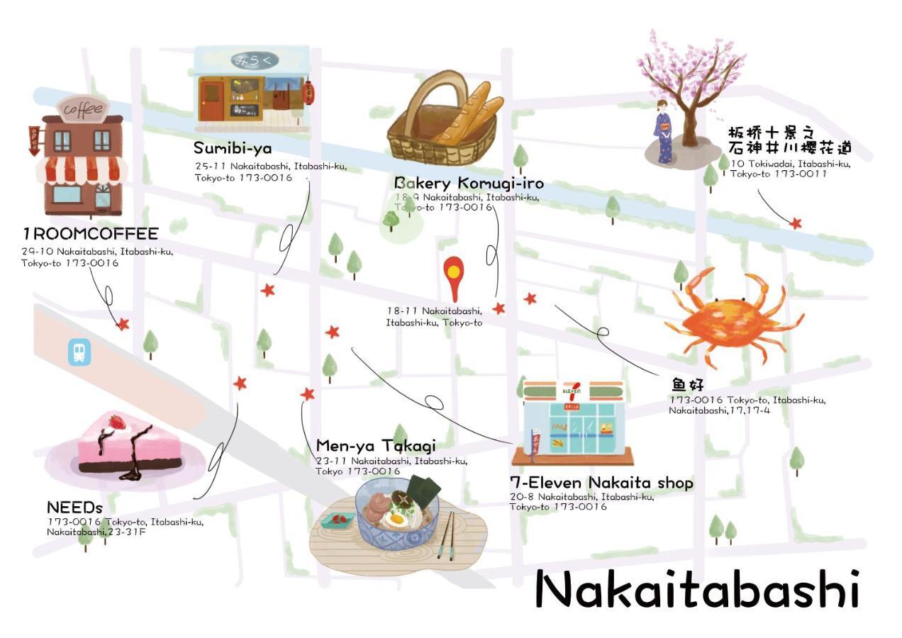 Nestay House Tokyo Itabashi 02 Zewnętrze zdjęcie